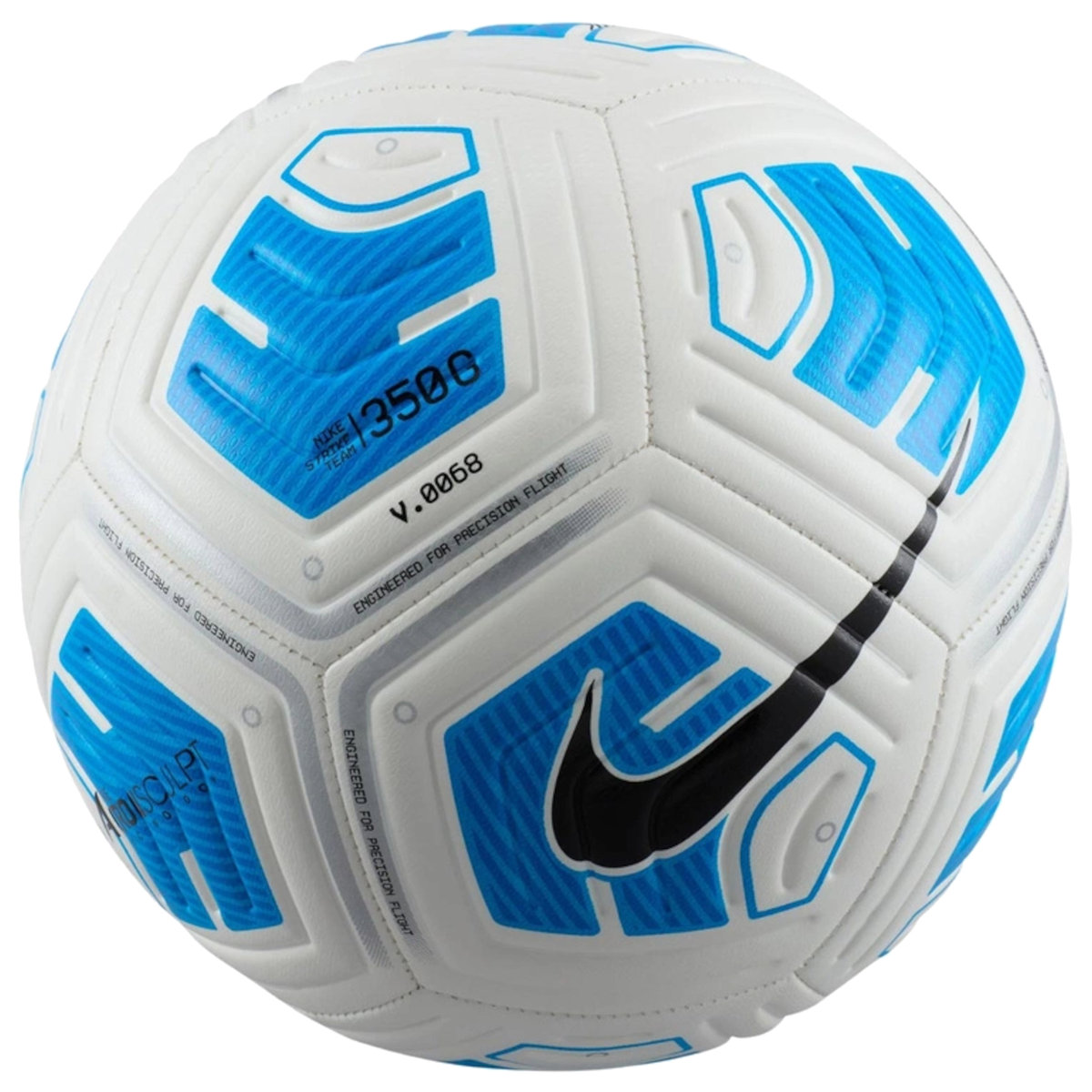 Nike Strike Ball FZ7558-100, unisex, piłki do piłki nożnej, Białe
