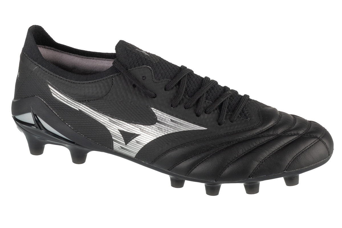 Mizuno Morelia Neo IV Beta Elite FG P1GA244203, Męskie, buty piłkarskie - korki, Czarne