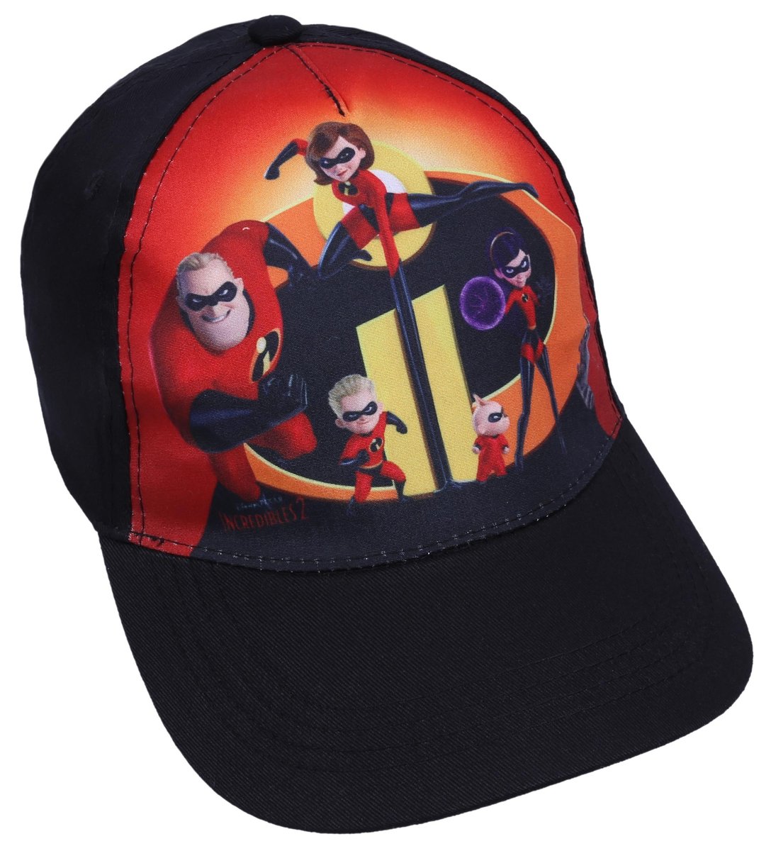 Czarna czapka z daszkiem INIEMAMOCNI 2 DISNEY 54 cm