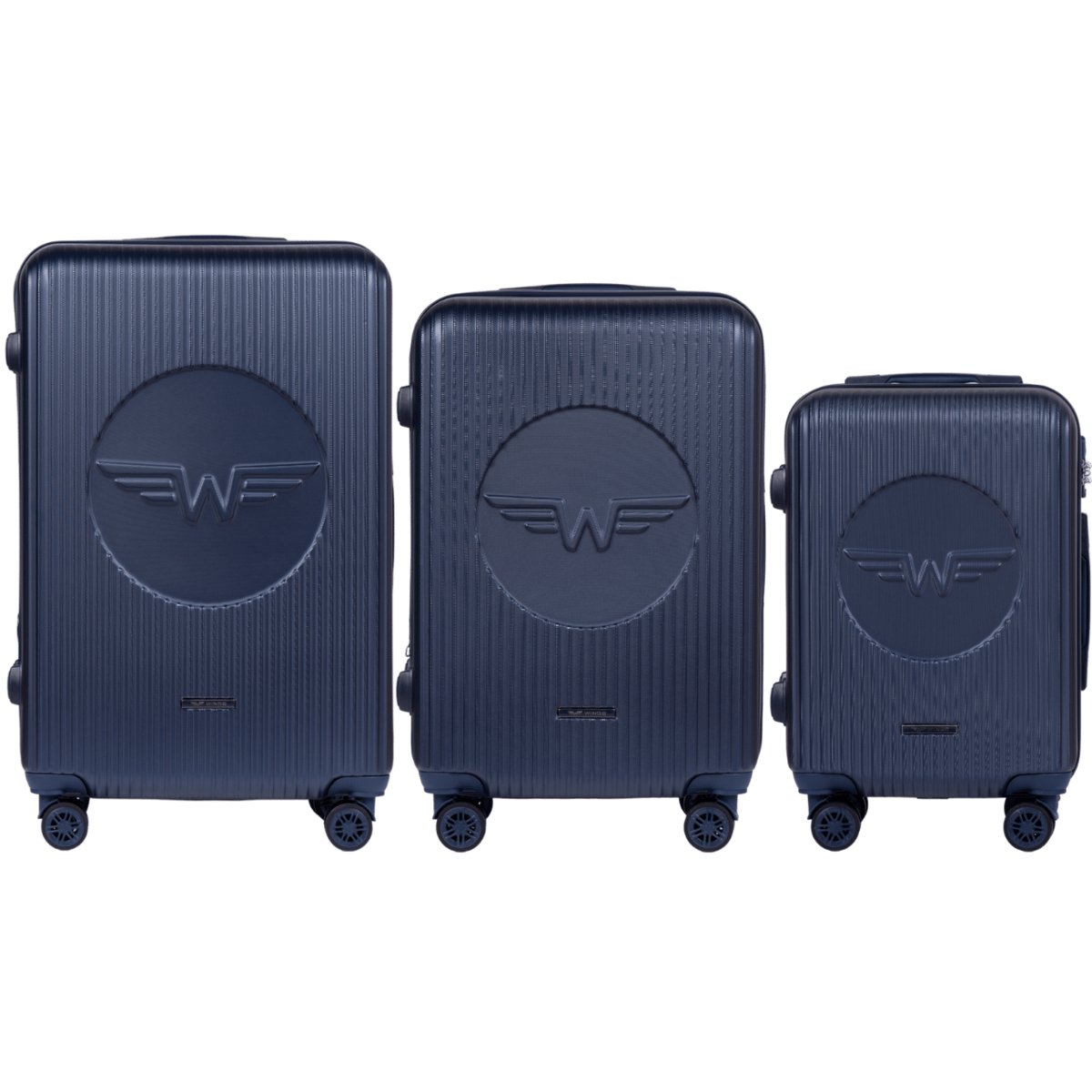 Zestaw 3 Walizek Wings Swallow 3.0 BLUE