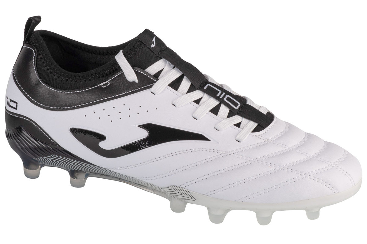Joma Numero-10 2402 FG N10W2402FG, Męskie, buty piłkarskie - korki, Biały