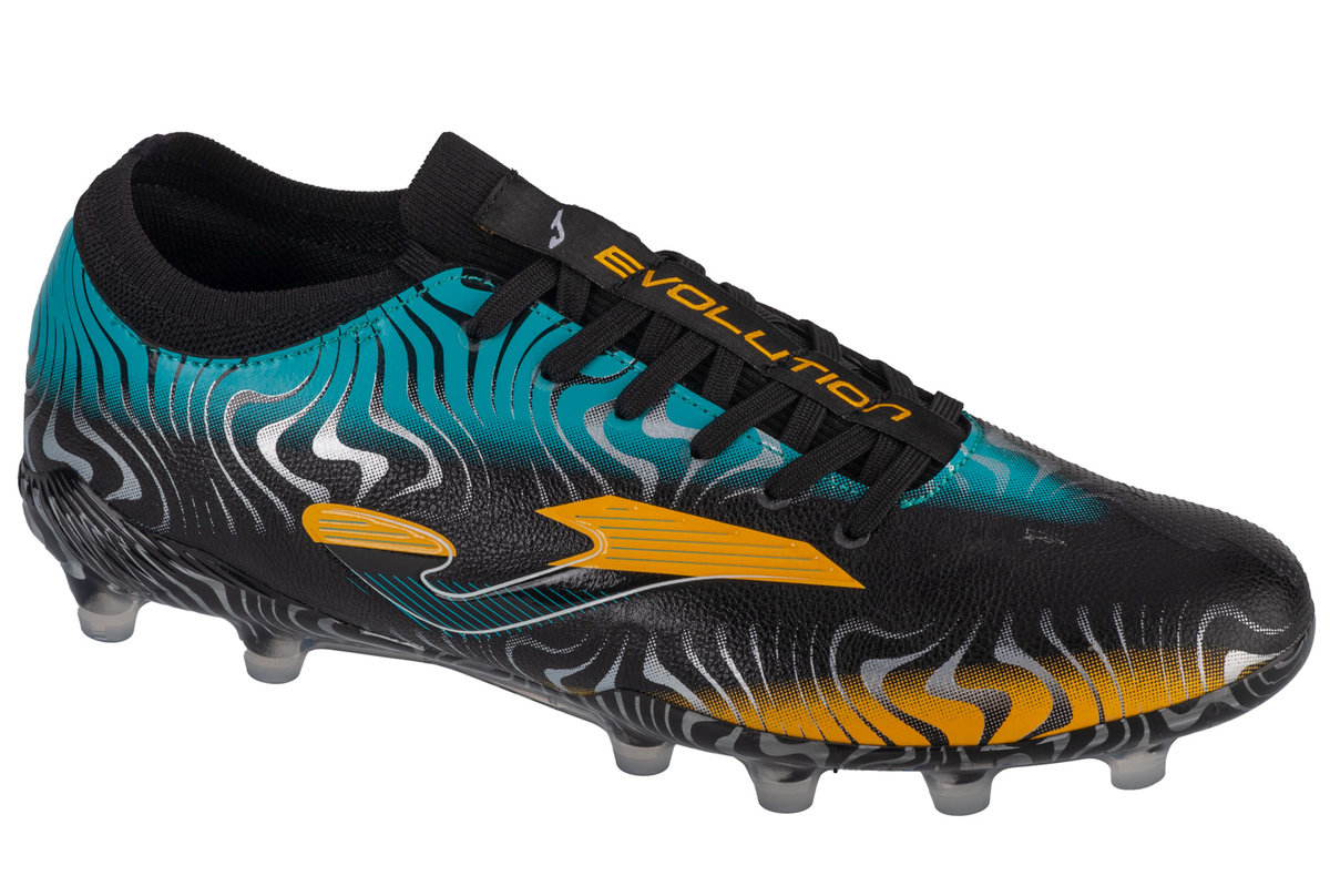 Joma Evolution Cup 2401 FG ECUW2401FG, Męskie, buty piłkarskie - korki, Czarne