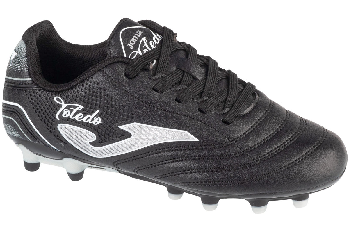 Joma Toledo Jr 2401 FG TOJW2401FG, dla chłopca, buty piłkarskie - korki, Czarne