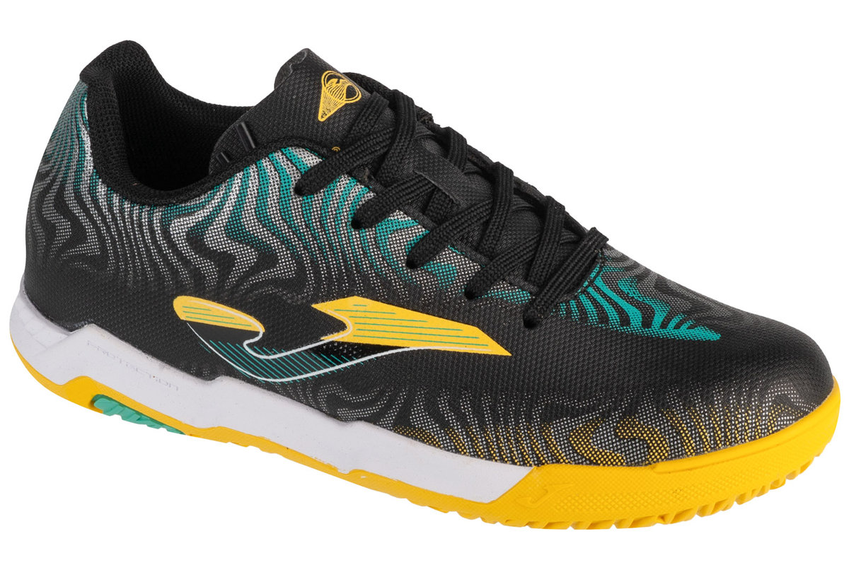 Joma Evolution Jr 2401 IN EVJW2401IN, dla chłopca, buty halowe - halówki, Czarne