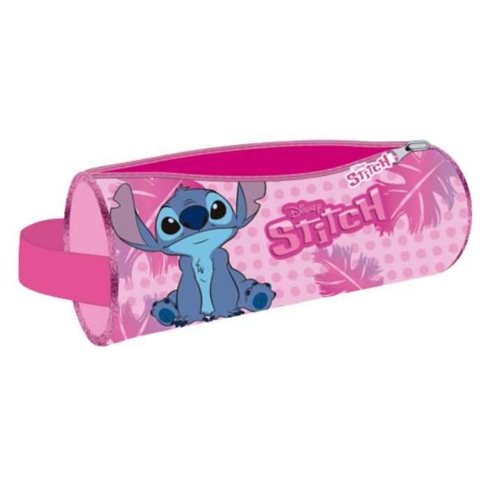 Piórnik szkolny Stitch tuba saszetka z uchwytem