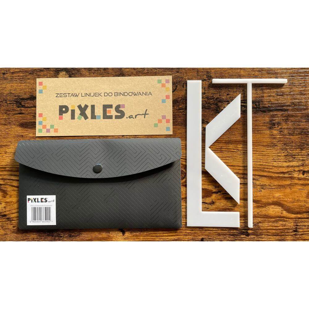 Zestaw Linijek do Bindowania Albumu + Etui