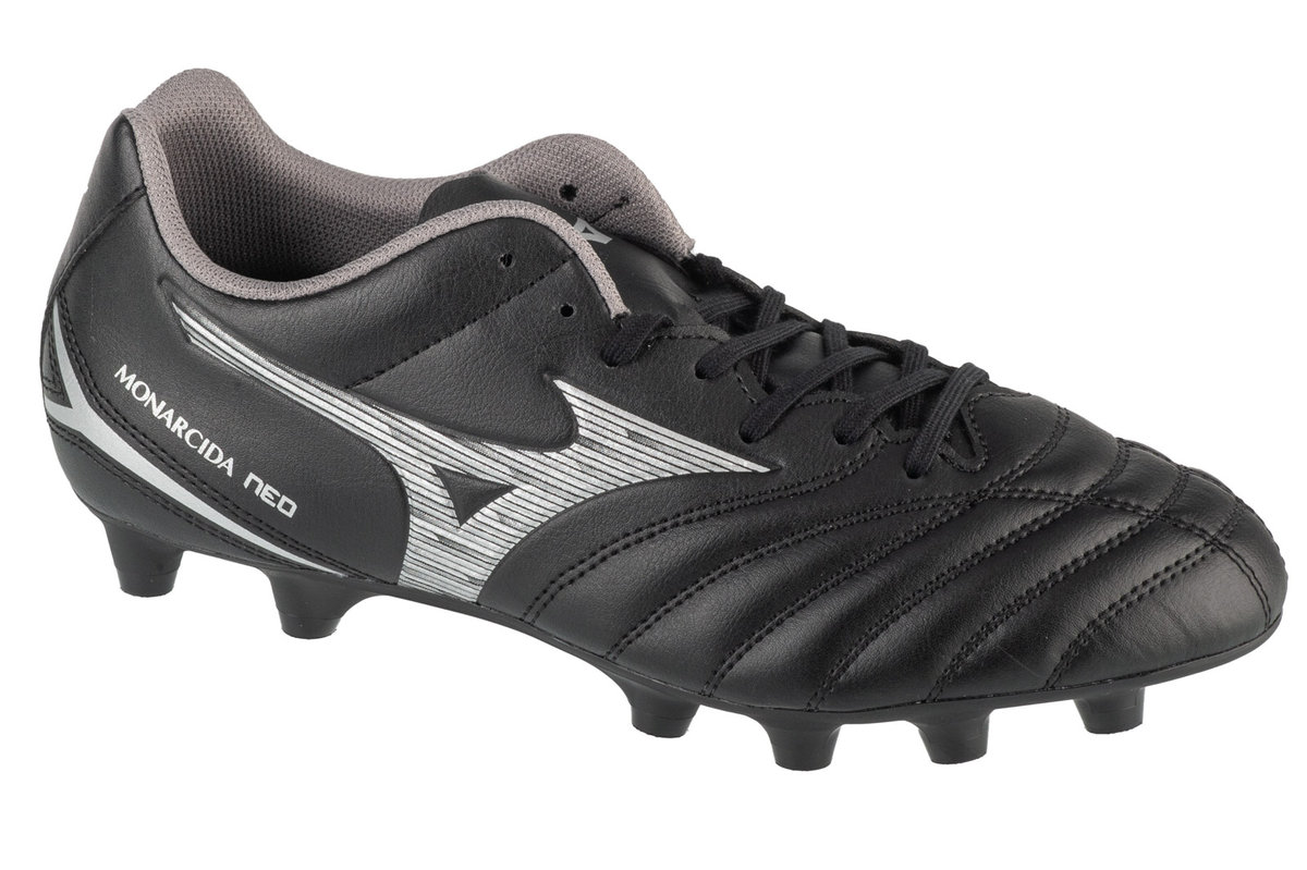 Mizuno Monarcida Neo III FG P1GA242503, Męskie, buty piłkarskie - korki, Czarne