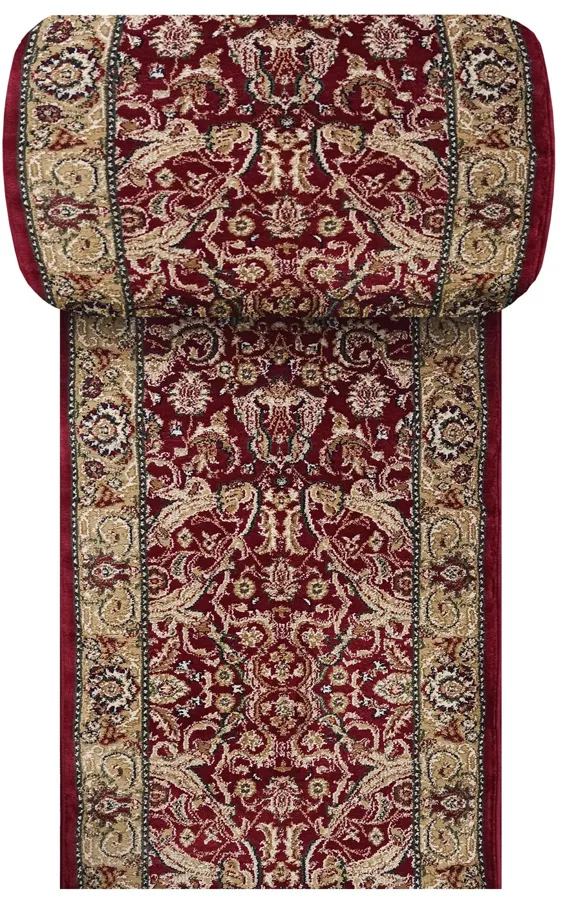 Czerwony chodnik na metry z rozetą G2-H34