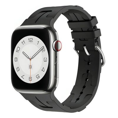 Pasek BELINE Silicone Ultra do Apple Watch 4/5/6/7/8/9/SE/SE 2 (38/40/41mm) Czarny