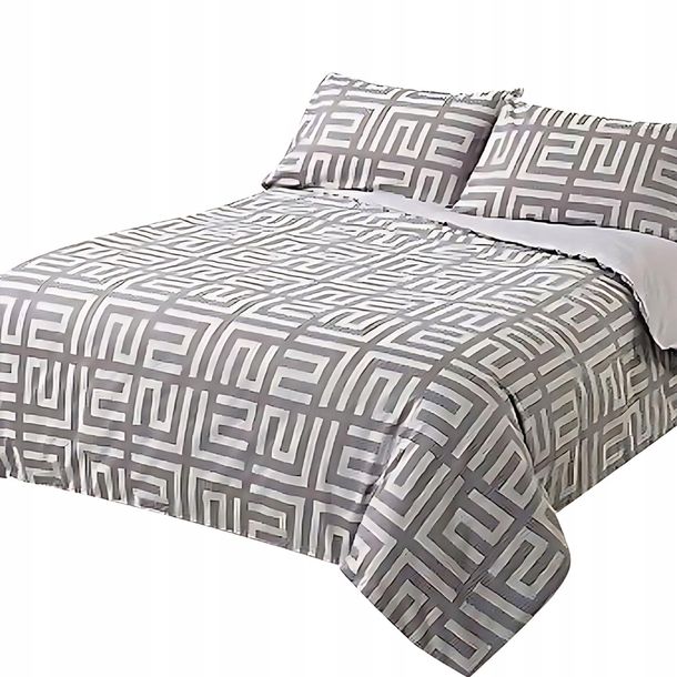 Pościel Komplet 220x200 + 2x Poszewka 70x80 Bawełna - Różne Wzory