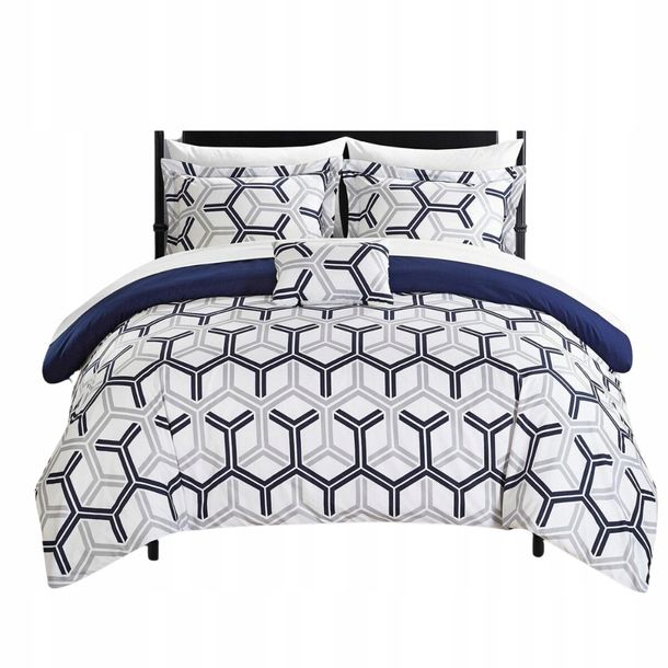 Pościel Komplet 220x200 + 2x Poszewka 70x80 Bawełna - Różne Wzory