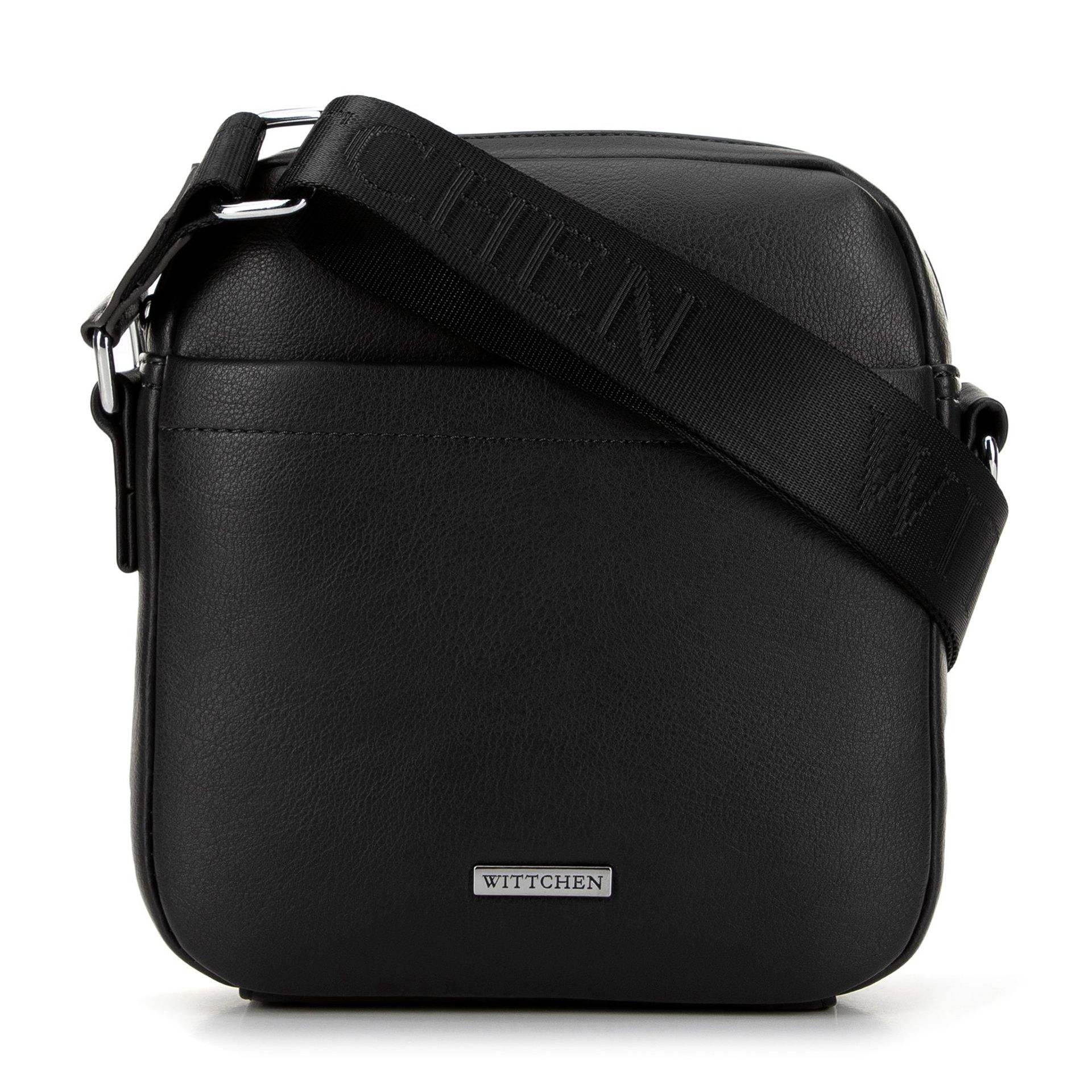 Męska listonoszka z regulowanym paskiem czarna