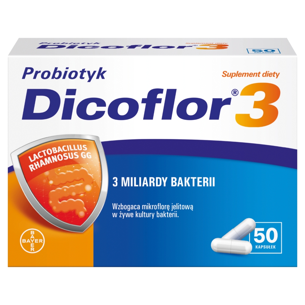 Dicoflor 3, 50 kapsułek