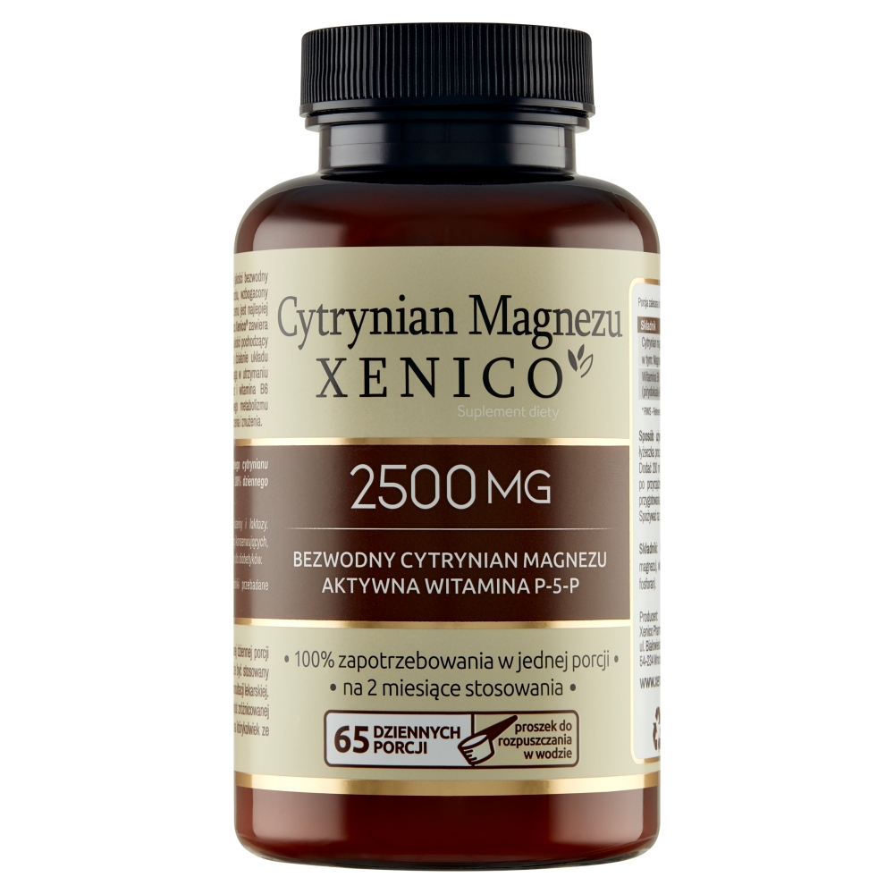 XeniVIT Cytrynian Magnezu, 65 porcji