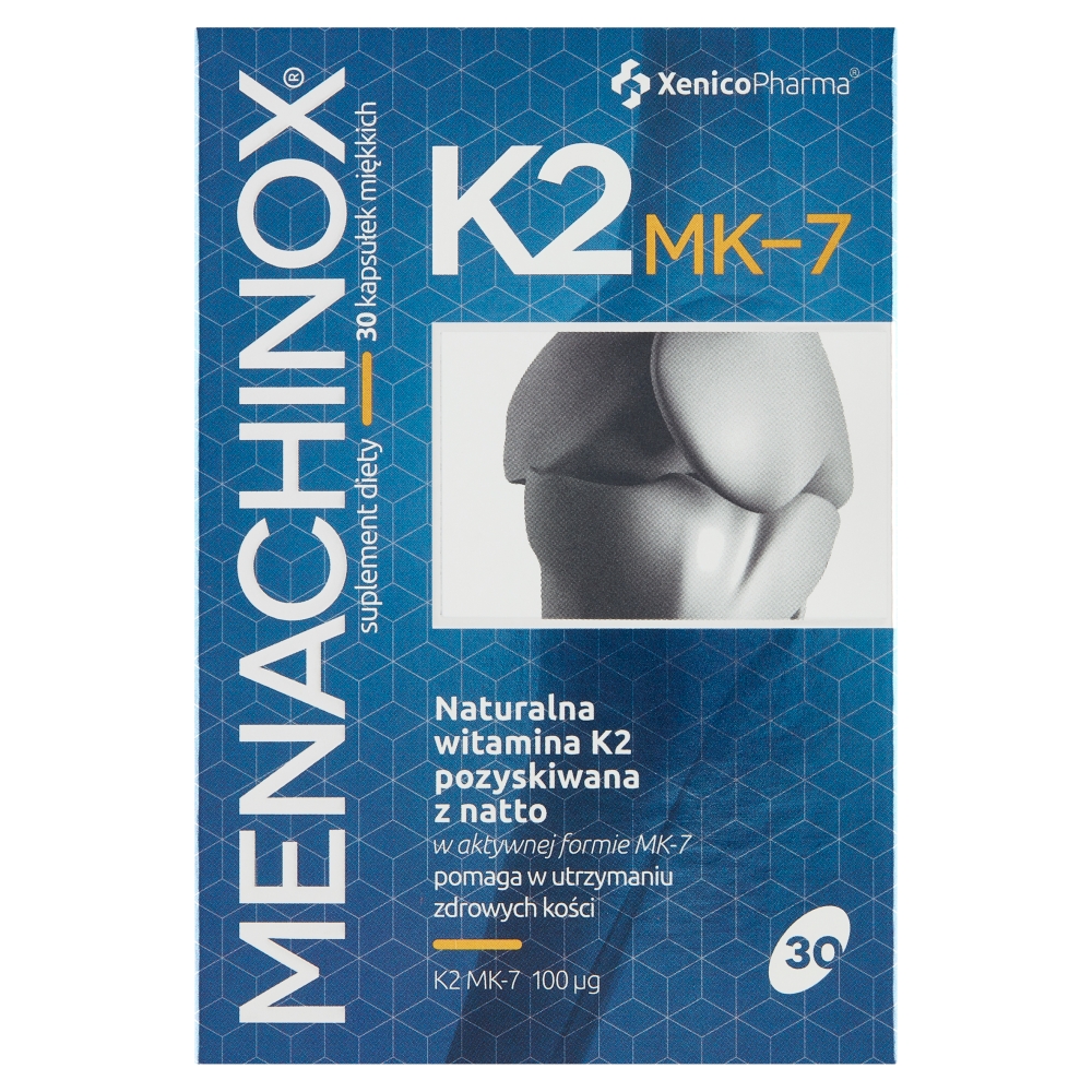Xenico Pharma XENICOPHARMA MENACHINOX K2 MK-7 30 KAPS. XP163