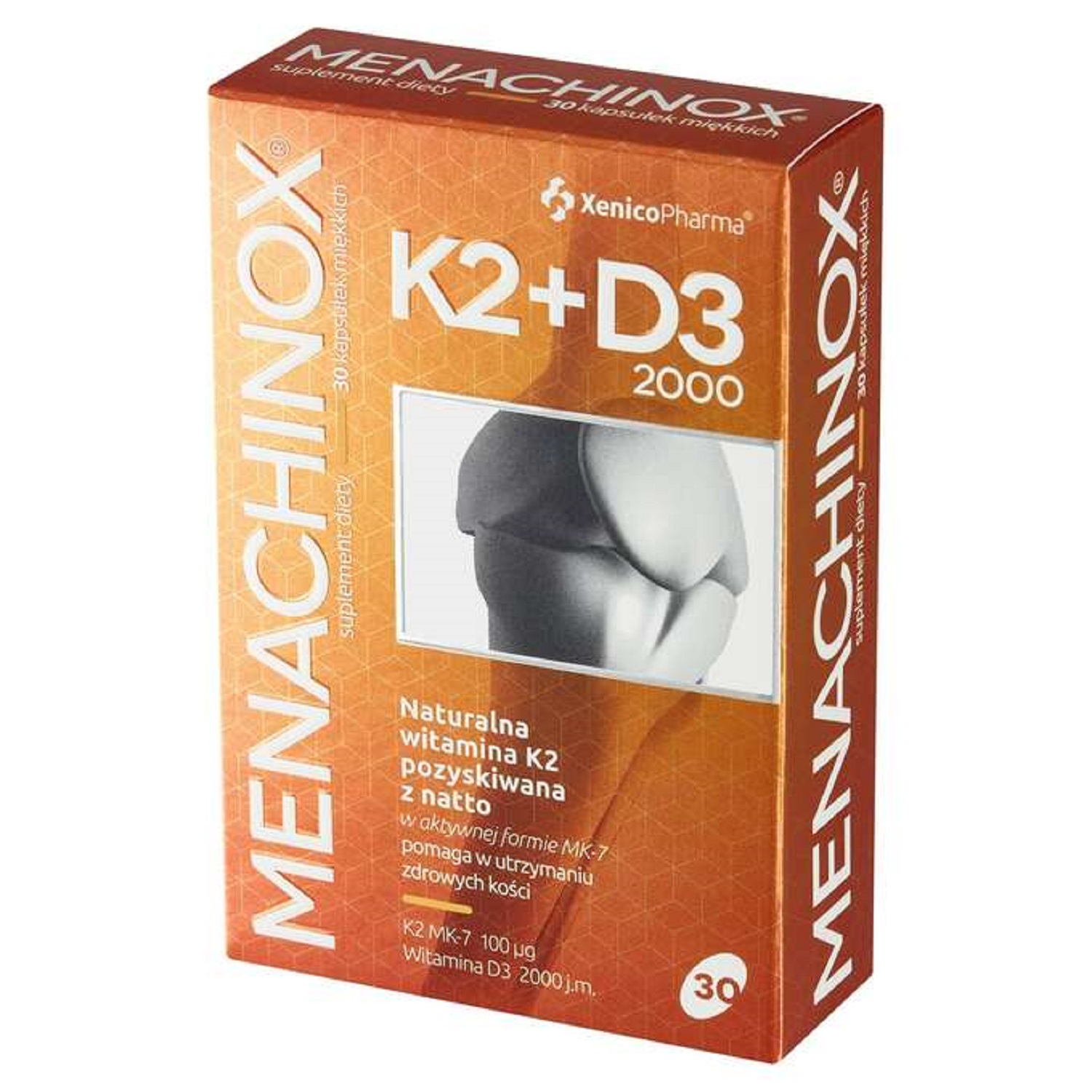XENICO Menachinox K2+D3 2000 J.M. 30 Kaps.
