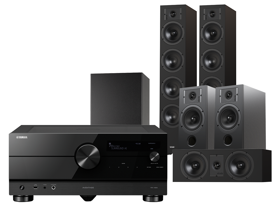 Yamaha RX-A8A + Diva 6 + 3 + 7 + Basso 880
