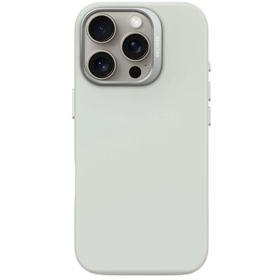 Etui DECODED AntiMicrobial Silicone MagSafe do Apple iPhone 16 Pro Szary