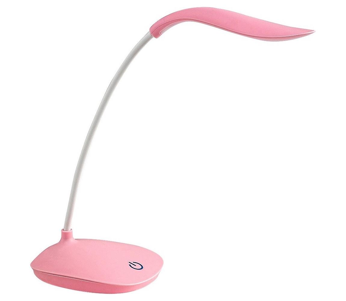 Rabalux 74236 - LED Ściemnialna lampa stołowa BEDI LED/2W/5V różowa