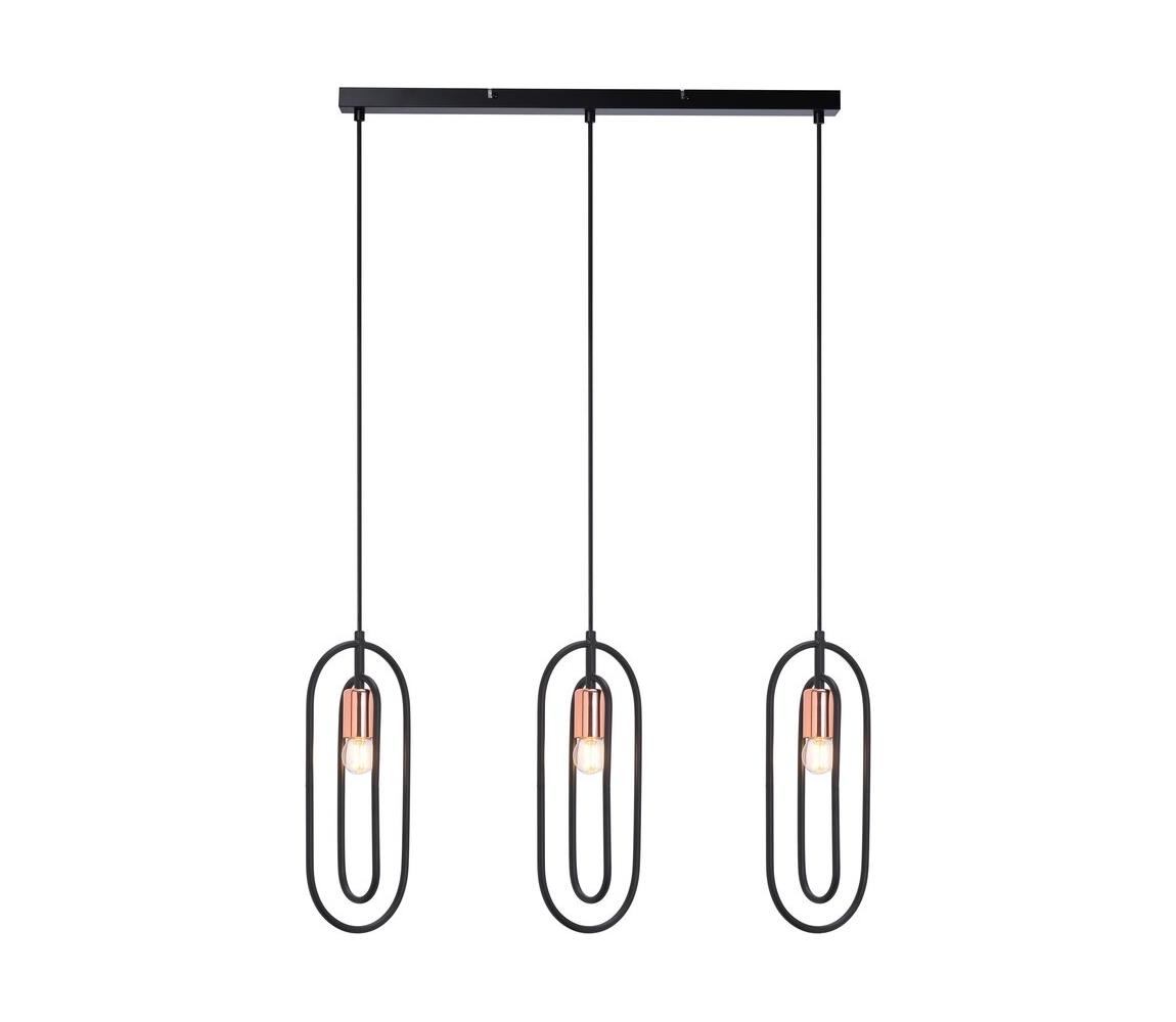 Rabalux 72264 - Żyrandol na lince ROVIER 3xE27/40W/230V