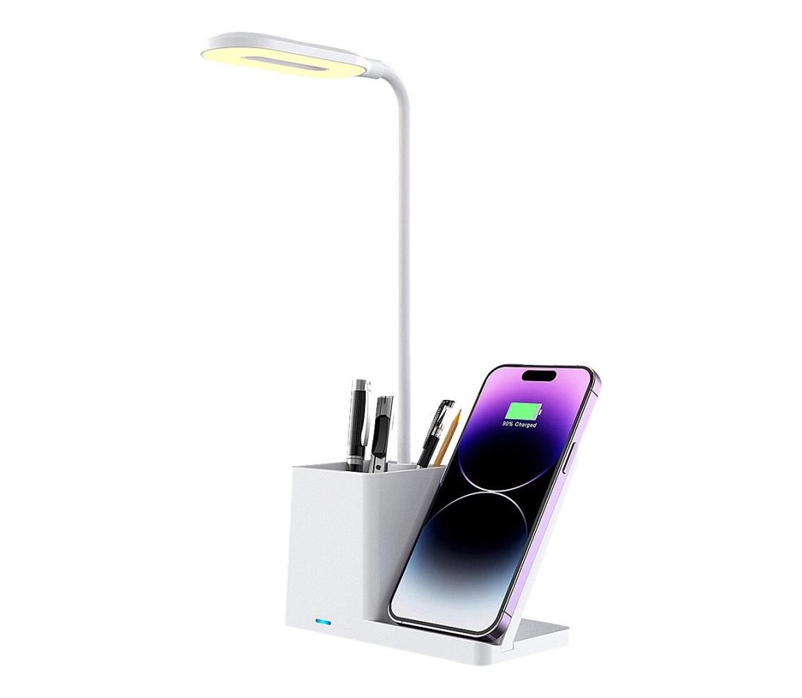 Rabalux 74233 - LED Ściemnialna lampa stołowa CERIE LED/4W/5V biała