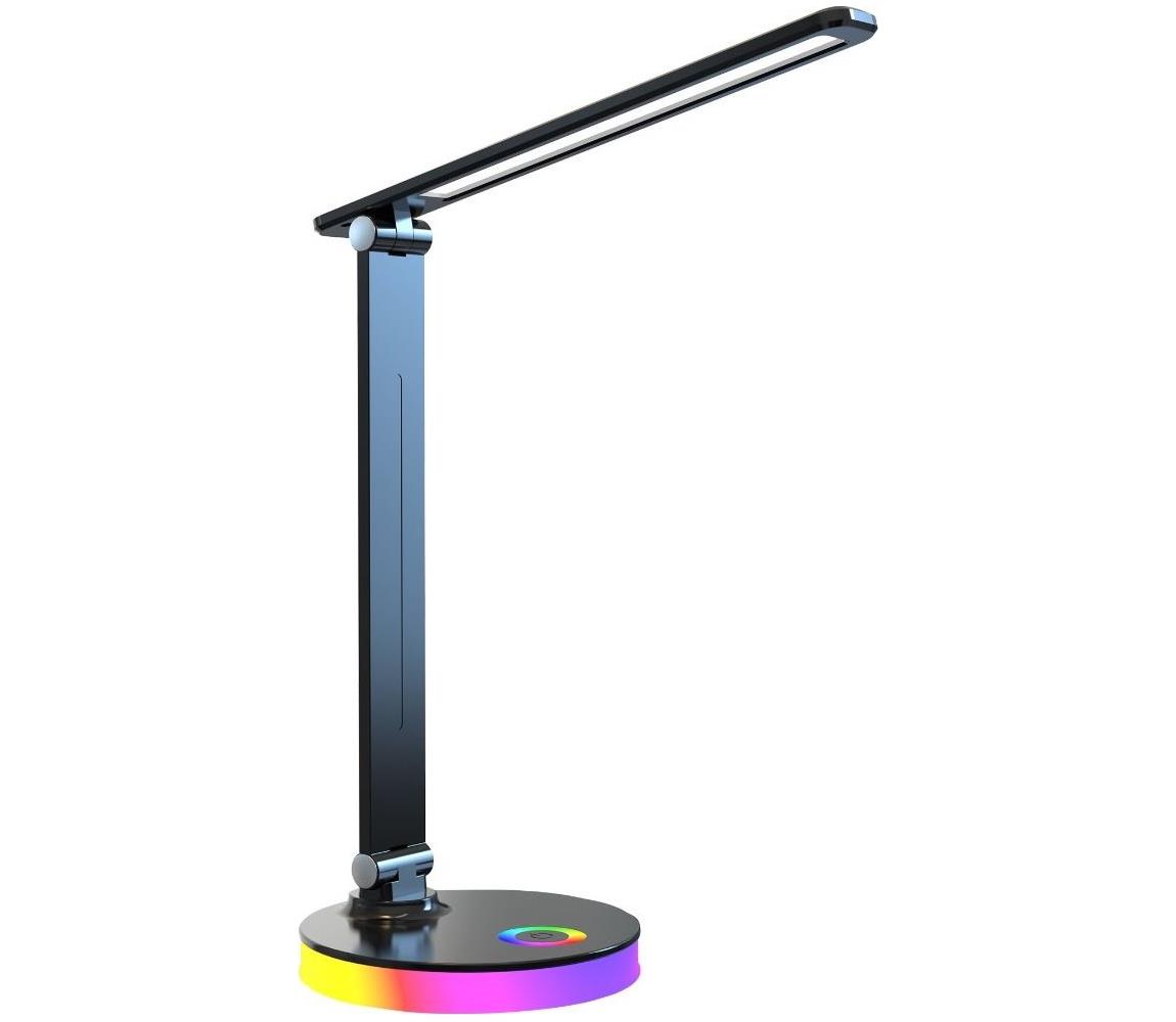 Zuma Line SM-606- LED RGB Ściemnialna lampa stołowa LED/5W/230V 3000-6000K czarna