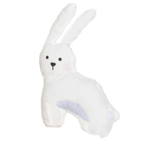 Poduszka bawełniana dla dziecka, Zajączek, 27x40 cm