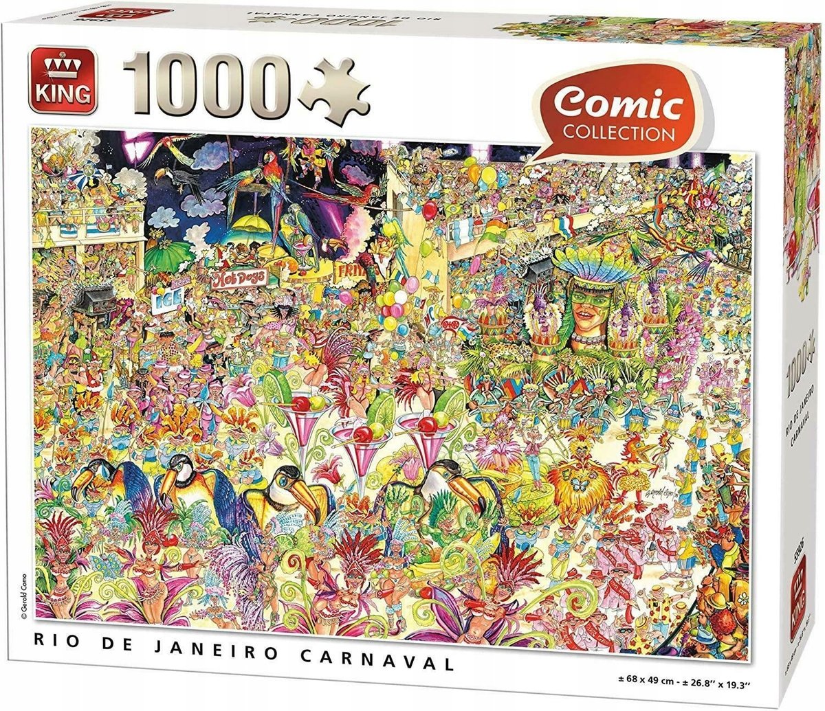 PUZZLE KING KARNAWAŁ W RIO DE JANEIRO 1000 el 61