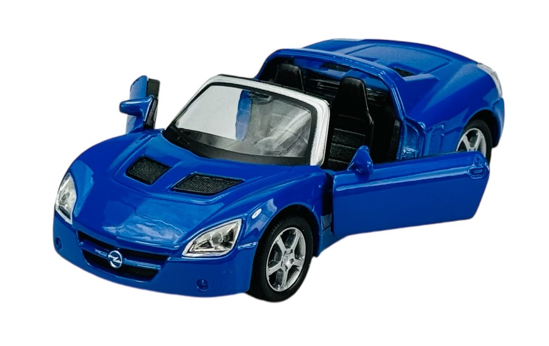 WELLY 2001 OPEL SPEEDSTER NIEBIESKI 1:34 42332