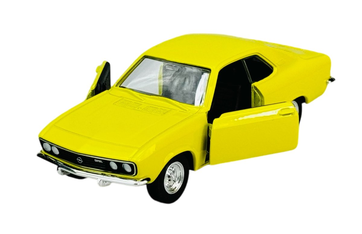 WELLY 1970 OPEL MANTA A ŻÓŁTY 1:34 43814