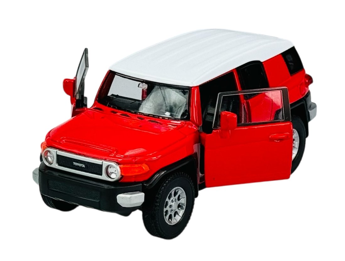 WELLY TOYOTA FJ CRUISER CZERWONY 1:34 43639