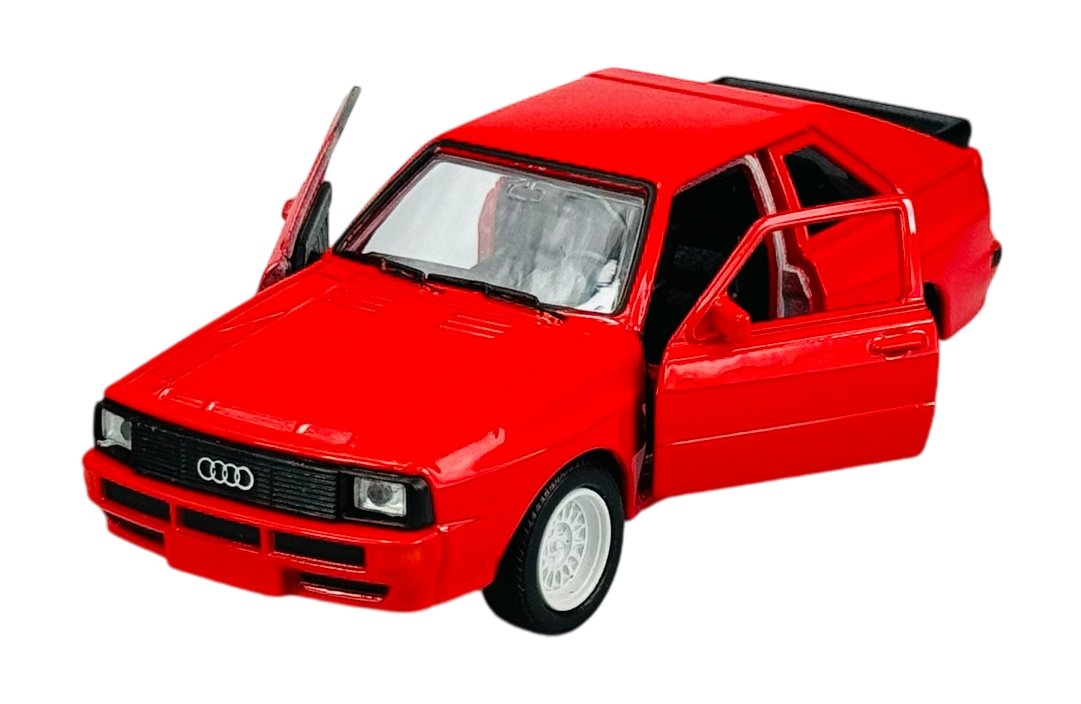 WELLY AUDI SPORT QUATTRO CZERWONY 1:34 43802