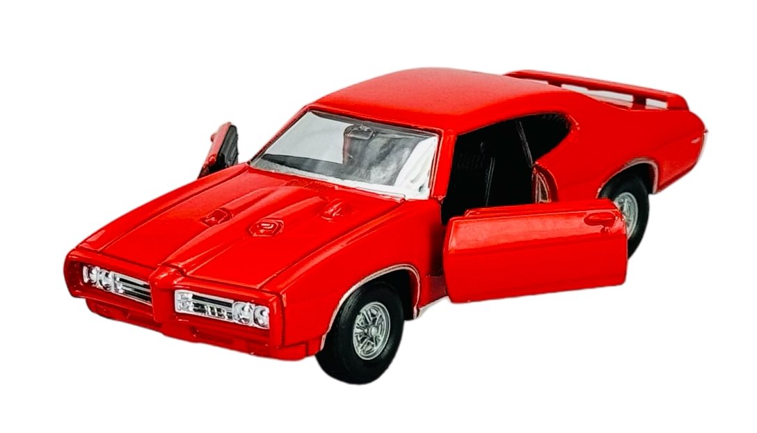 WELLY 1969 PONTIAC GTO POMARAŃCZOWY 1:34 43714