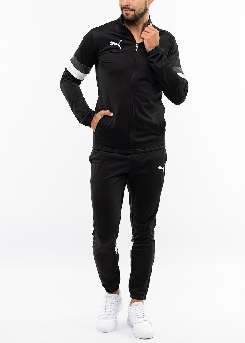 Puma dres męski komplet sportowy dresowy bluza spodnie Team Rise r. XXL