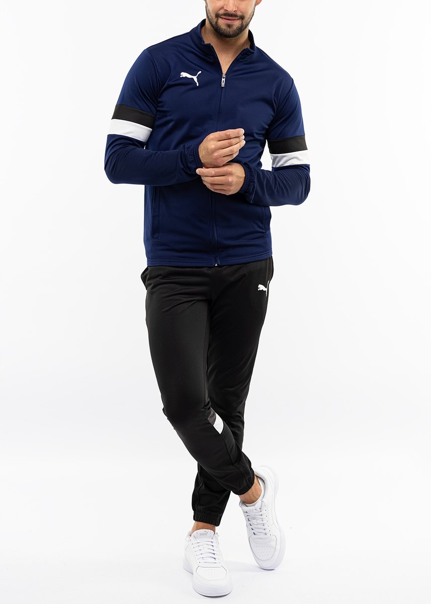 Puma dres męski komplet sportowy dresowy bluza spodnie Team Rise r. M