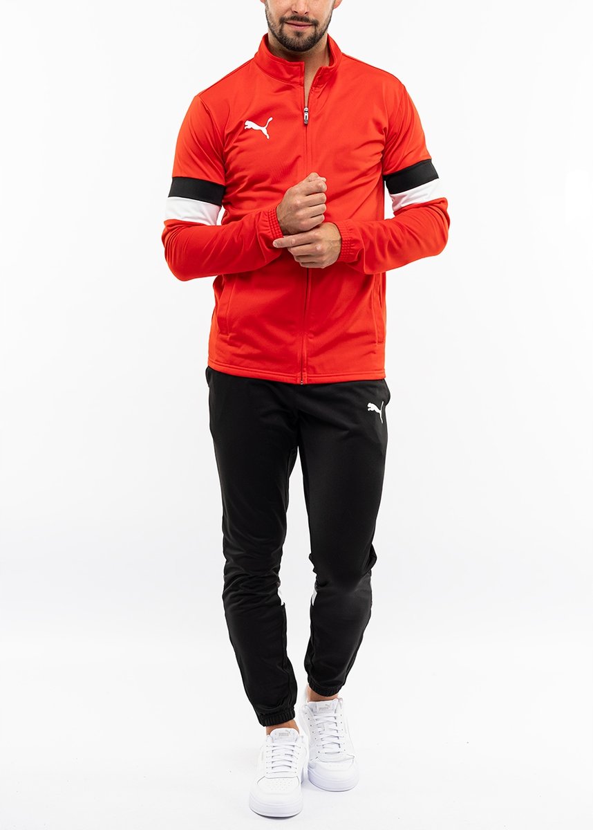 Puma dres męski komplet sportowy dresowy bluza spodnie Team Rise r. XL