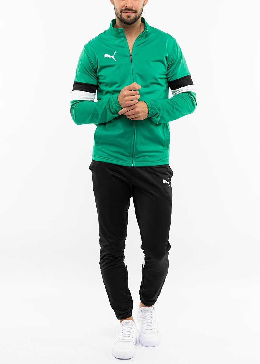 Puma dres męski komplet sportowy dresowy bluza spodnie Team Rise r. S
