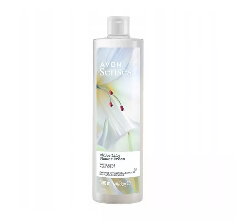 AVON SENSES WHITE LILY ŻEL POD PRYSZNIC 500ML