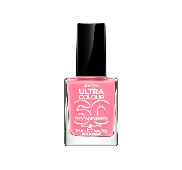 Avon Ultra Colour 60 Second Express szybkoschnący lakier do paznokci Bubblegum 10 ml