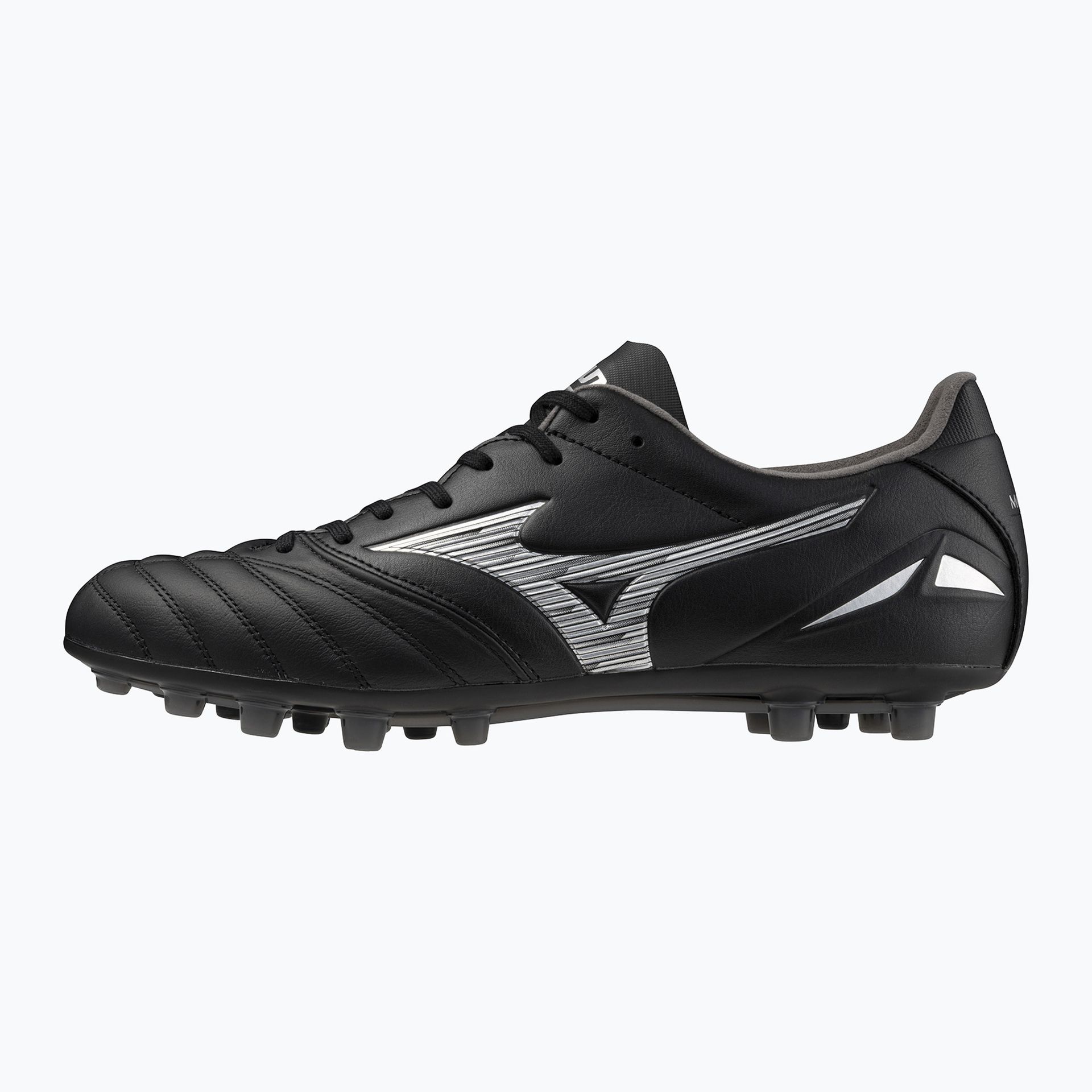 Buty piłkarskie męskie Mizuno Morelia Neo IV Pro AG black/galaxy silver WYSYŁKA W 24H 30 DNI NA ZWROT