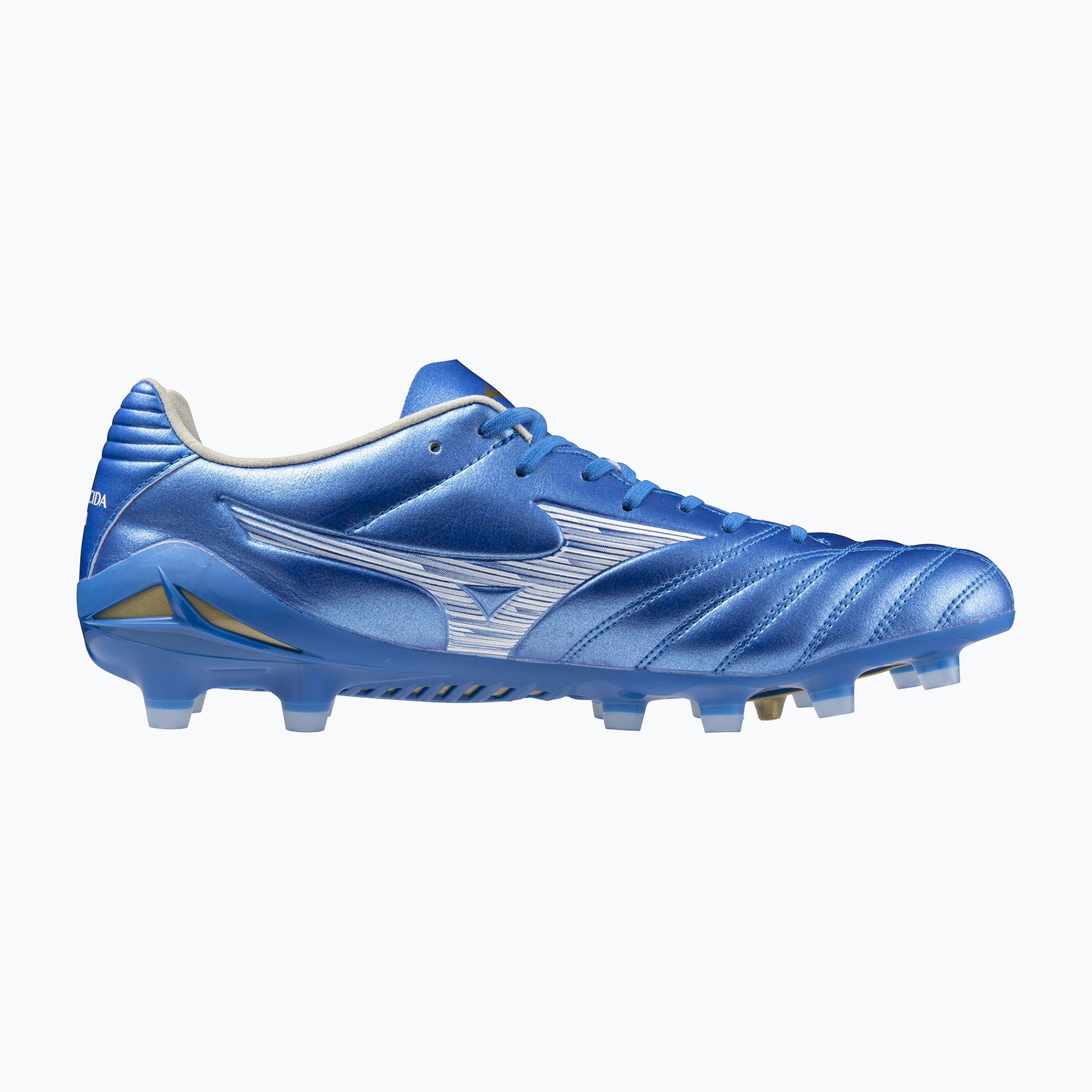 Buty piłkarskie męskie Mizuno Monarcida Neo III Pro FG laser blue/white WYSYŁKA W 24H 30 DNI NA ZWROT