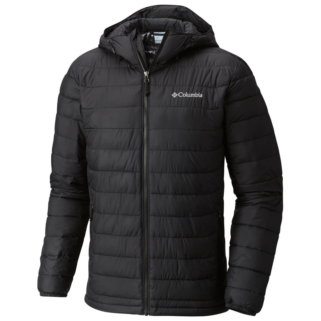 Kurtka męska Columbia Powder Lite™ II Hooded Jacket Rozmiar: M / Kolor: czarny
