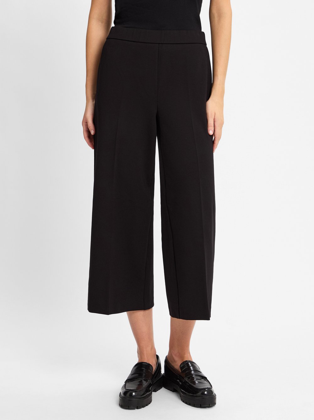 s.Oliver BLACK LABEL Spodnie Kobiety wiskoza czarny jednolity, 34