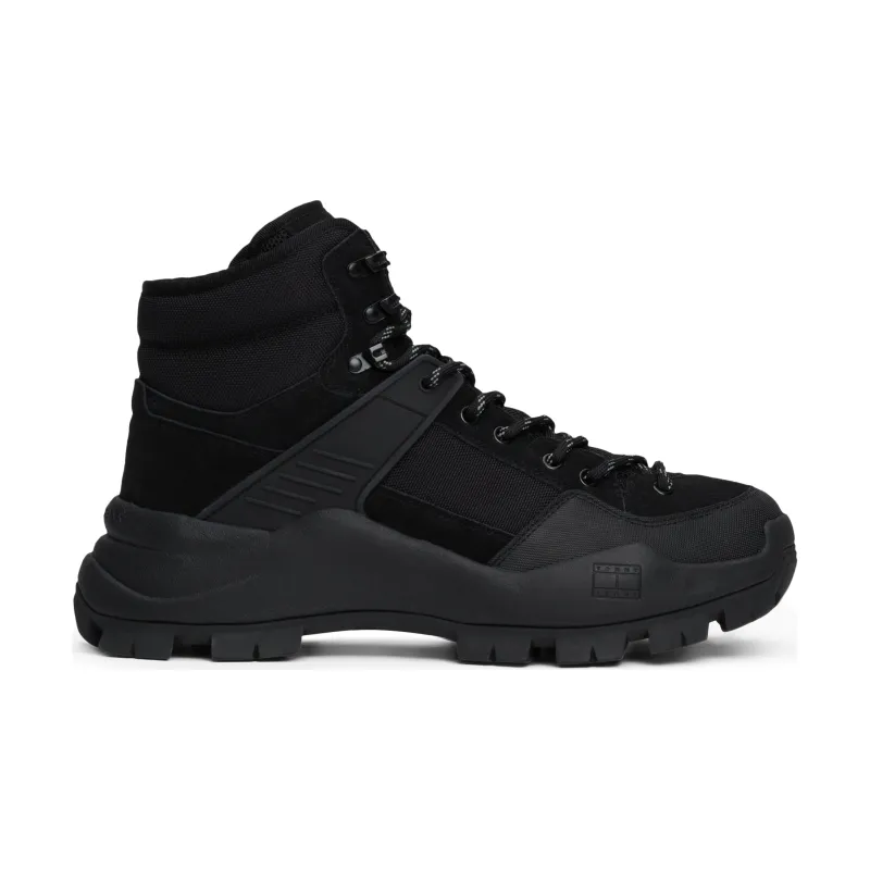Tommy Jeans Skórzane buty trekkingowe
