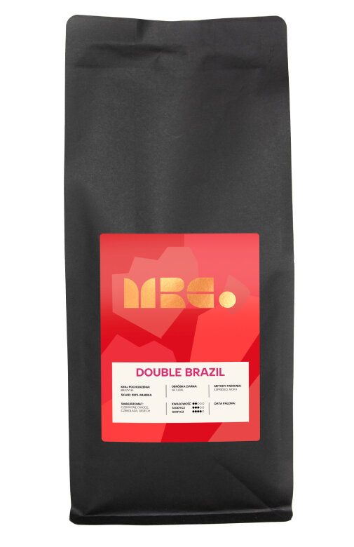 Kawa ziarnista MRC. Double Brazil 1kg