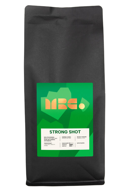Kawa ziarnista MRC. Strong Shot 1kg