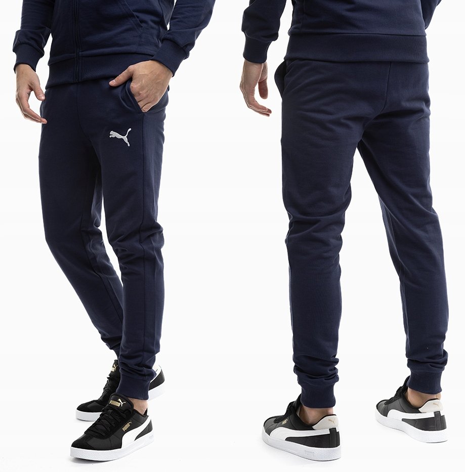 Puma spodnie dresowe męskie sportowe dresy Team Goal Casuals roz.S