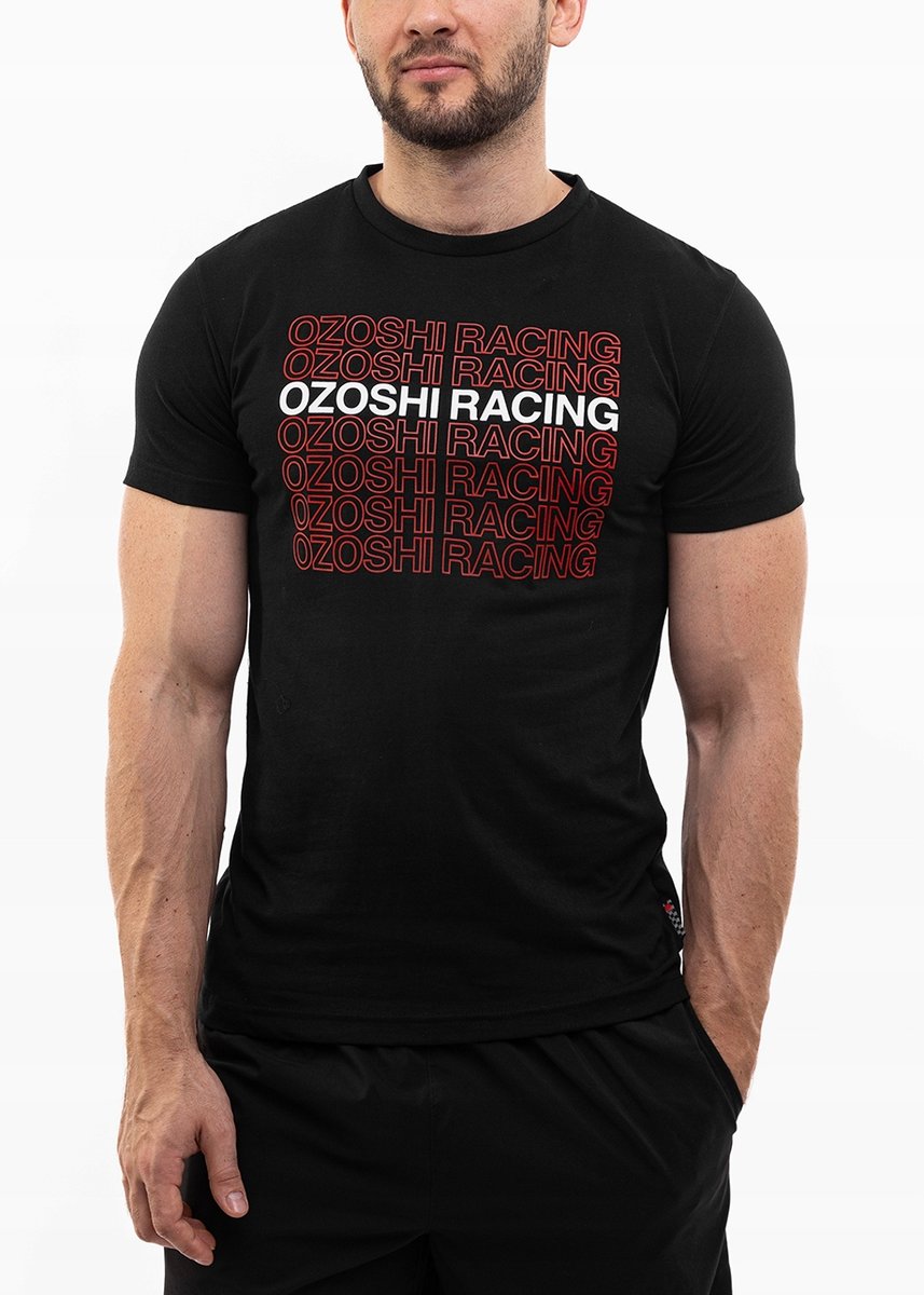 Ozoshi koszulka męska t-shirt bluzka sportowa wygodna bawełna roz. XL