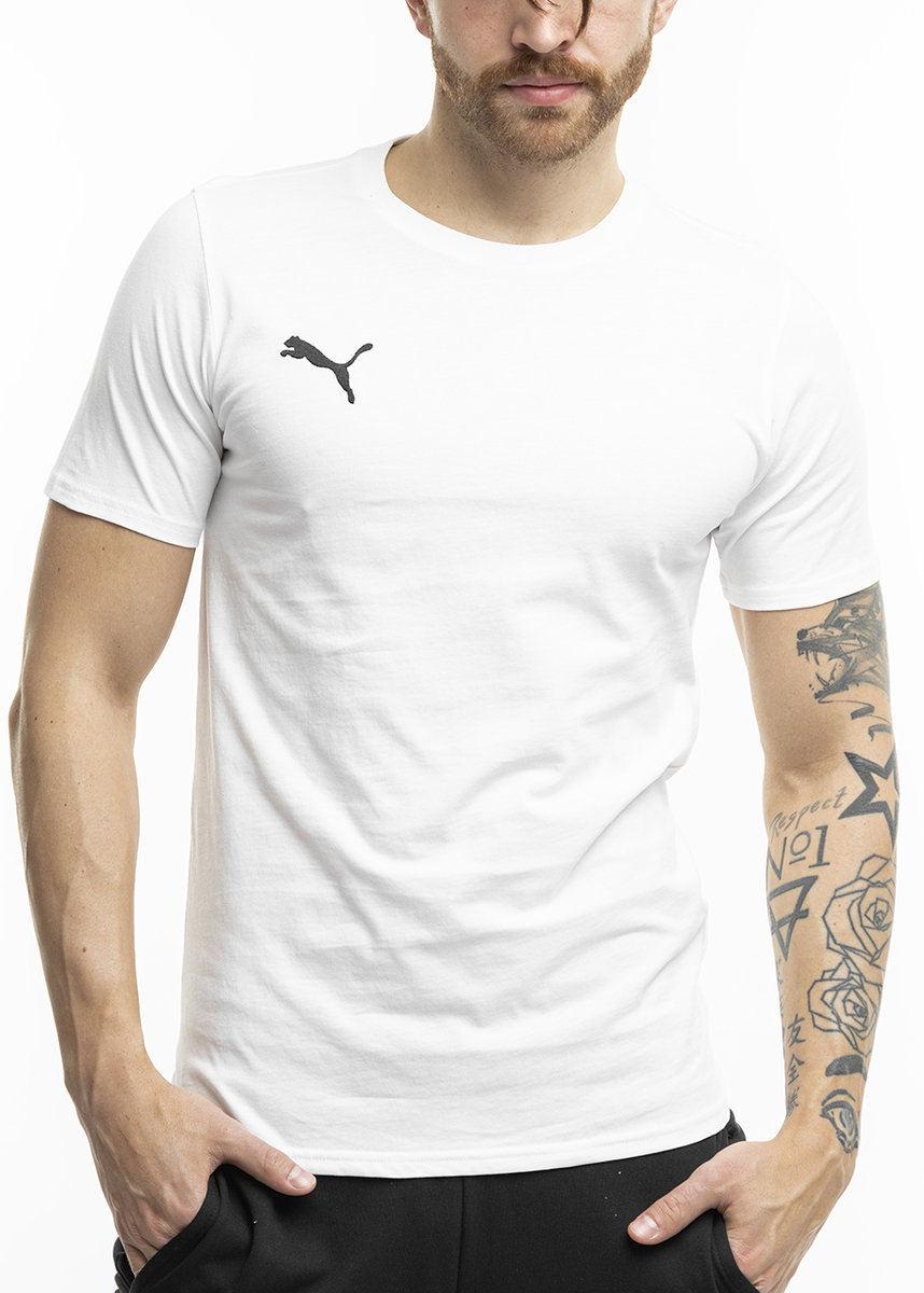 PUMA koszulka męska t-shirt sportowa bawełniana Team Goal roz.XXL