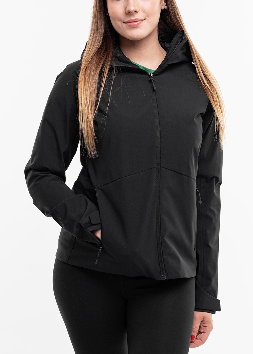 4F Kurtka damska softshell z kapturem rozsuwana przeciwdeszczowa roz. S